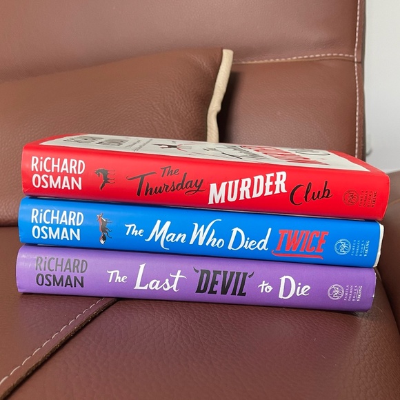 3 HARDBACK books from the Thursday Murder Club Mystery Series by Richard Osman - Picture 2 of 2